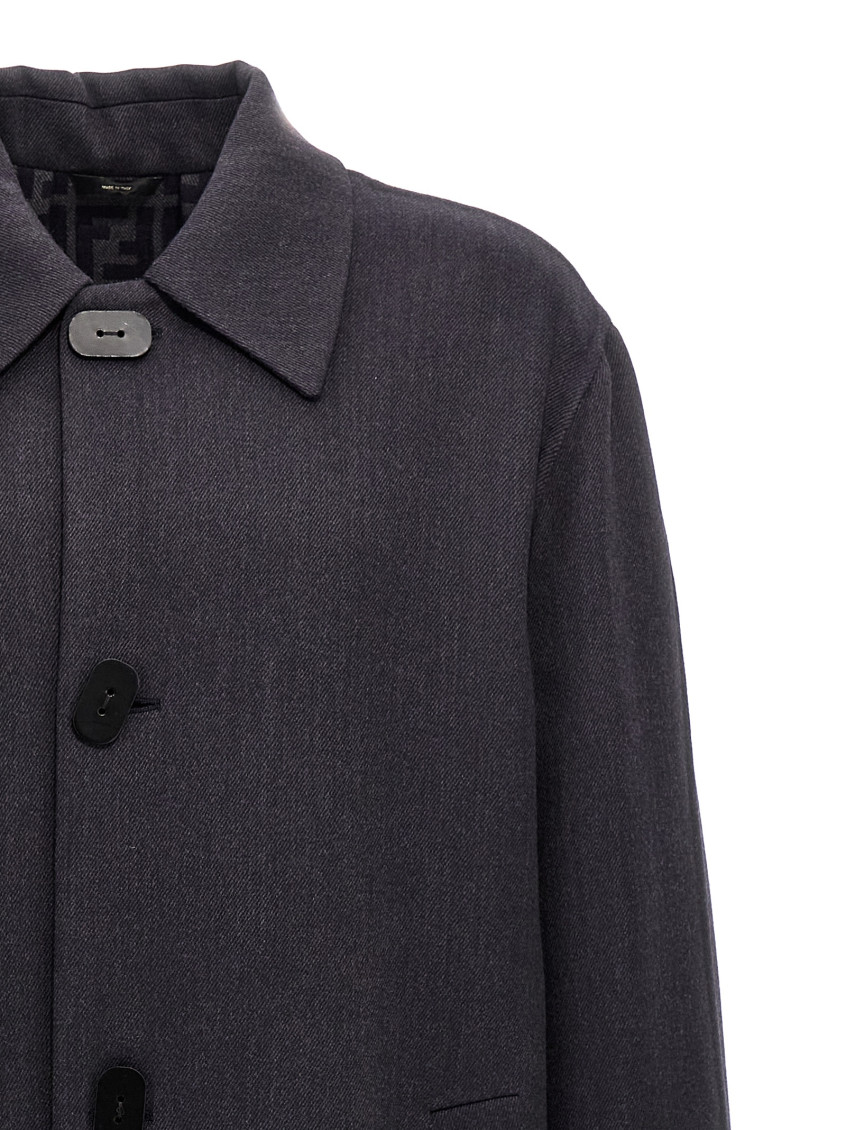 Double Wool Coat Coats, Trench Coats