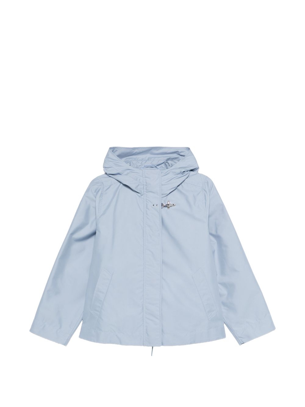 Short hooded parka coat