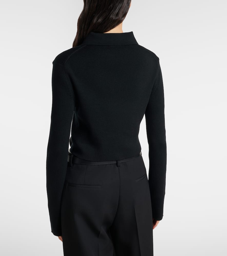 Virgin wool cardigan