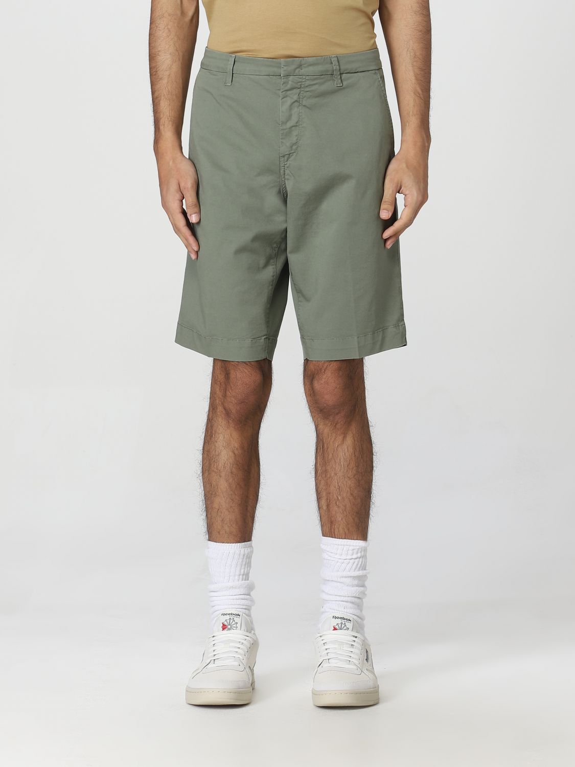Plain bermuda shorts - Neutrals