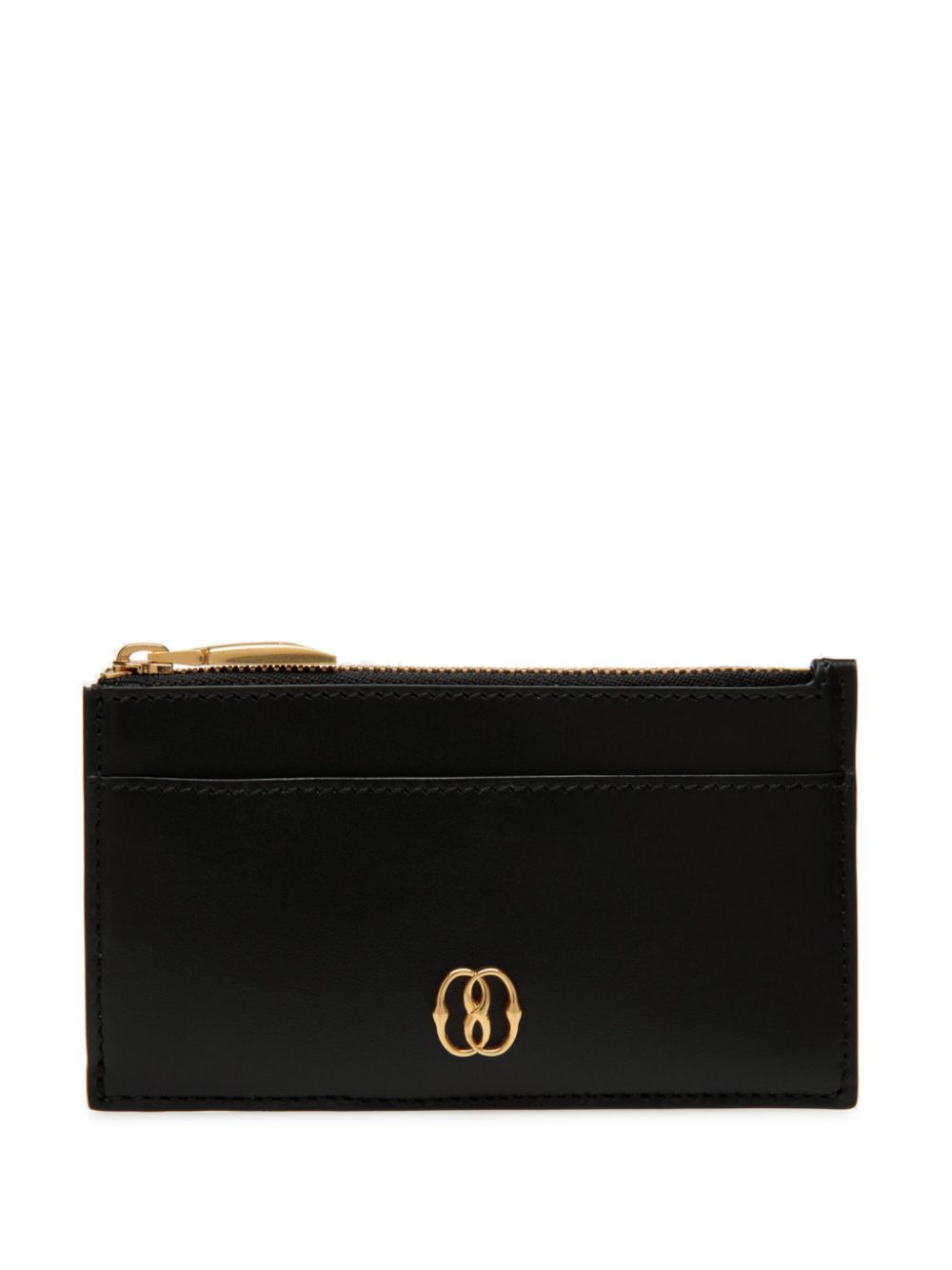Emblem logo-plaque wallet - Black