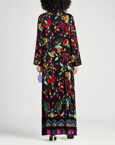 Woman Maxi dress Black Size M Viscose