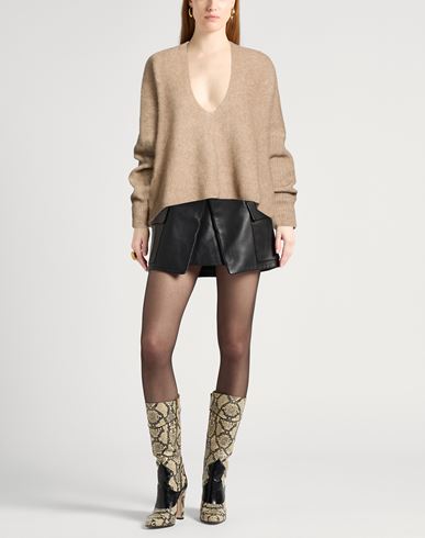 Woman Sweater Beige Size 10 Cashmere, Silk, Elastane