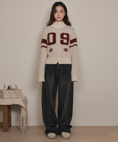 _Twinkle Denim Pants Black
