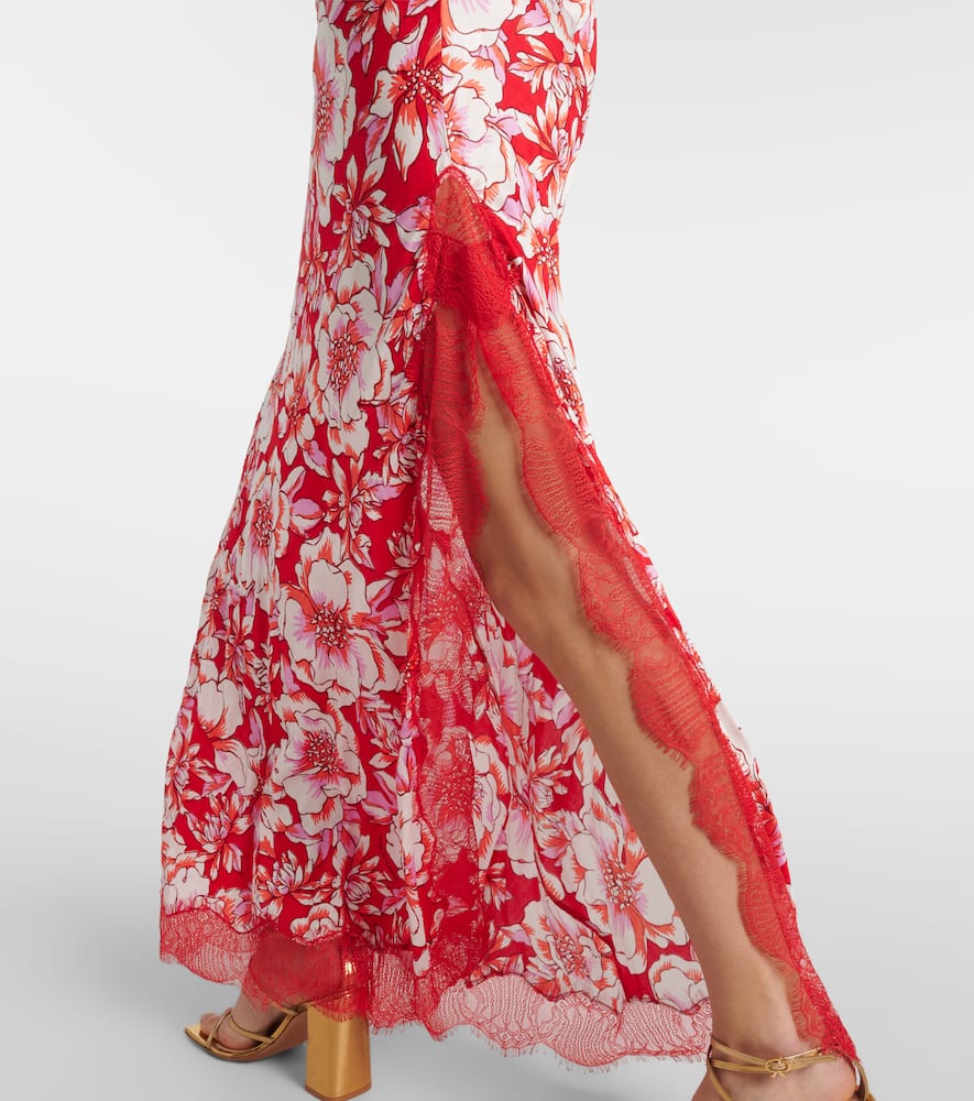 Lucia printed midi dress