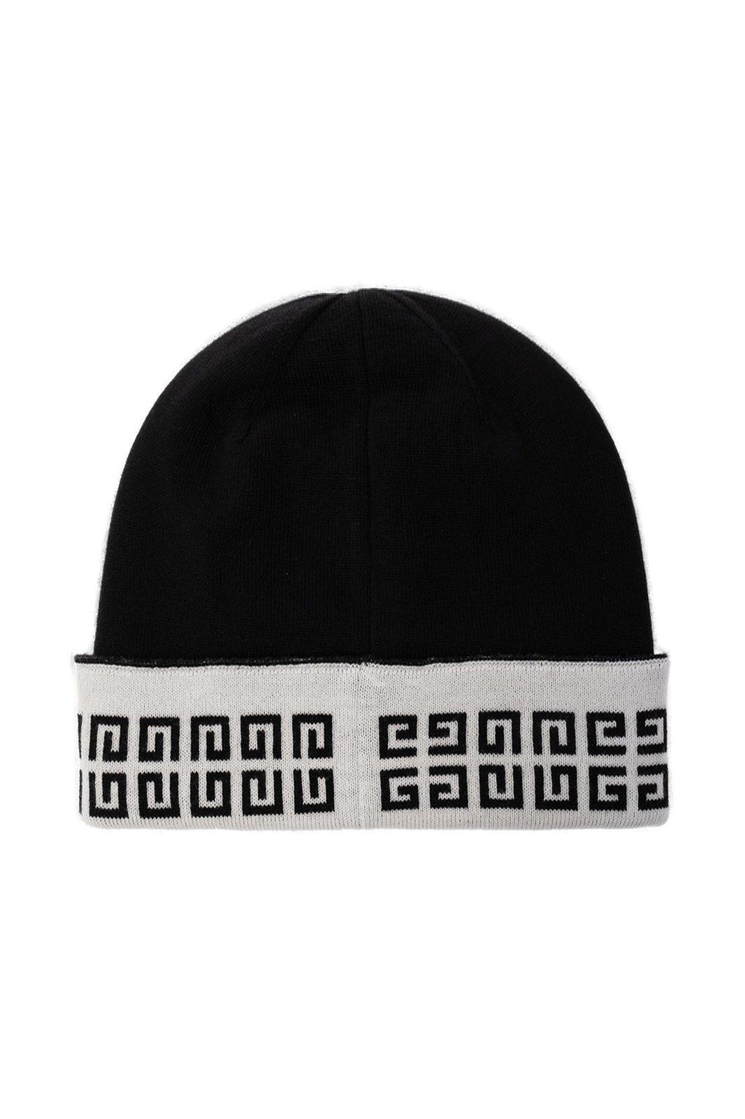 4G Monogrammed Knit Beanie