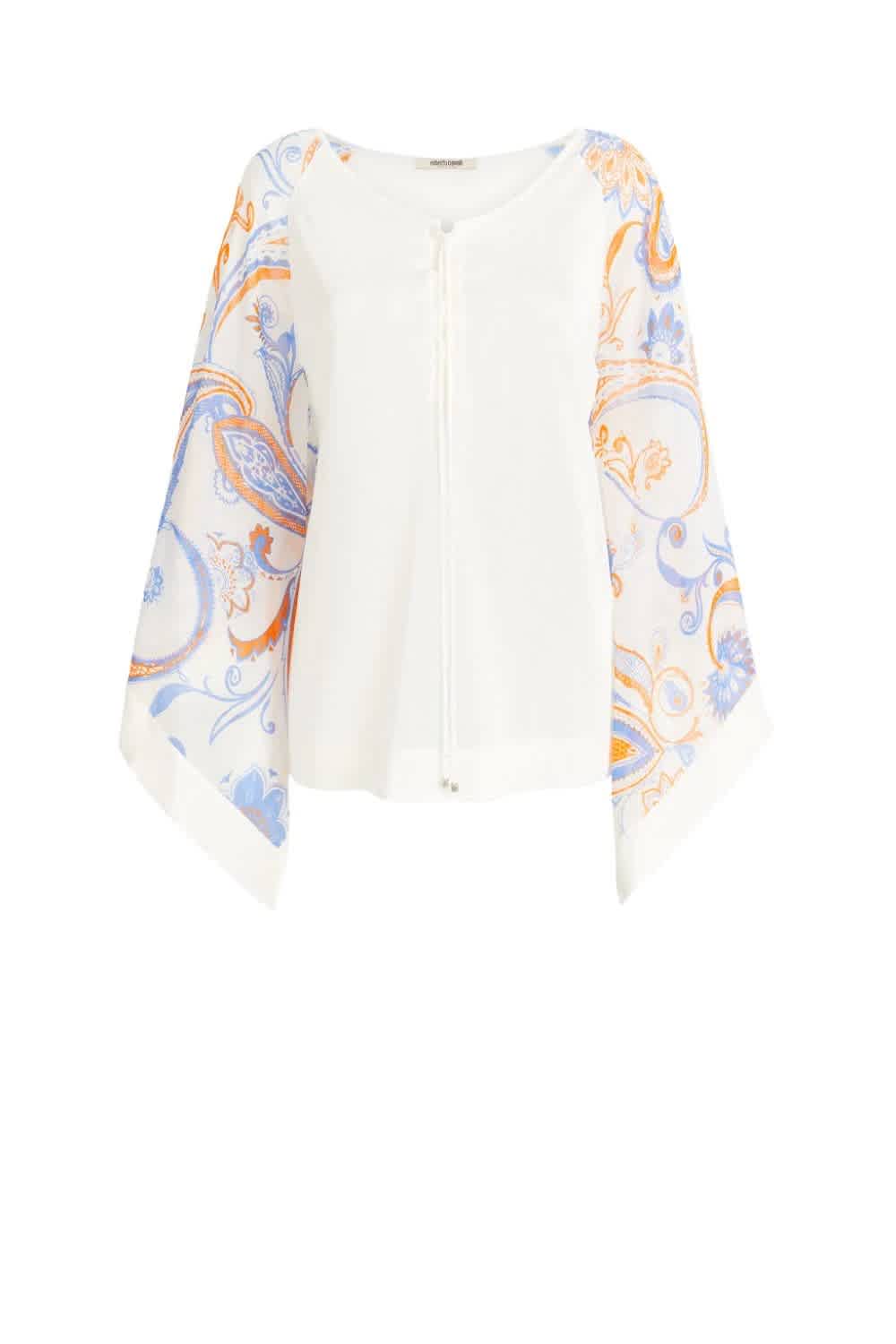 Ladies Bandana-Print Kaftan Top