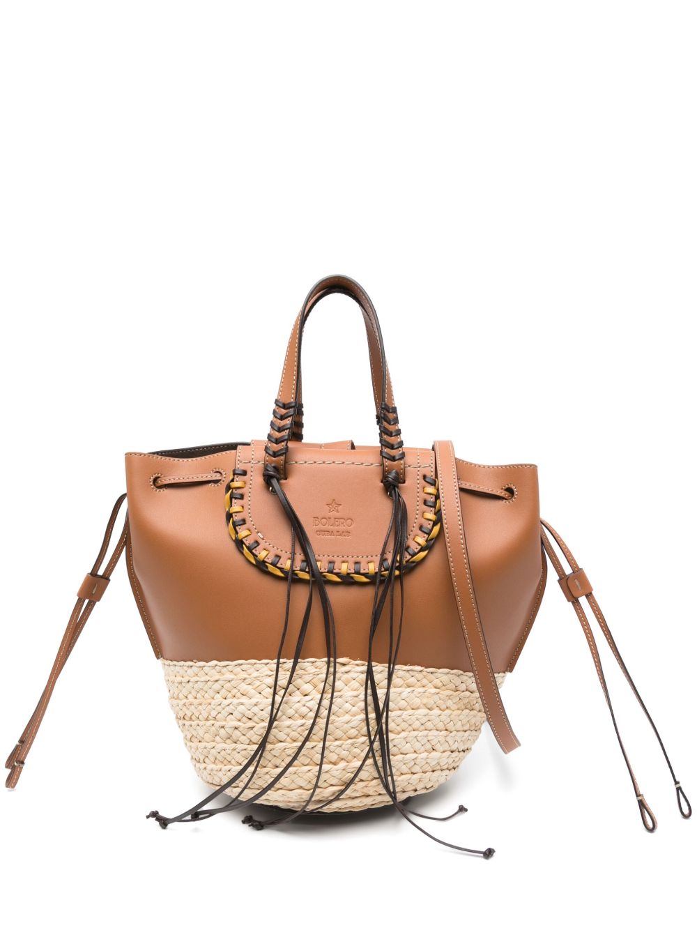 CUBA LAB Bolero tote bag - Brown