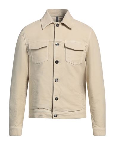 Man Jacket Beige Size 40 Cotton