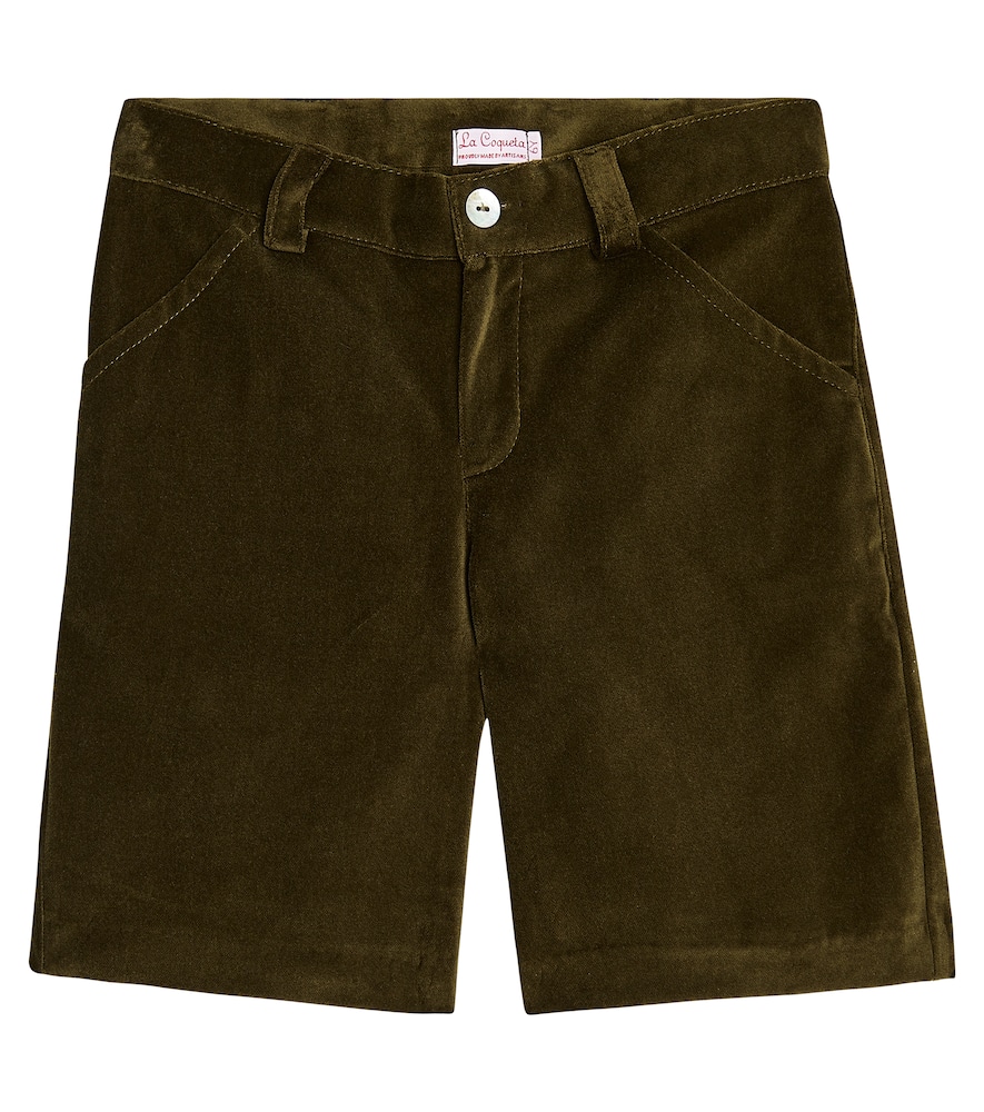 Lucas cotton velvet shorts