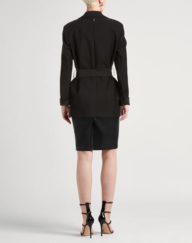 Woman Blazer Black Size 10 Polyester