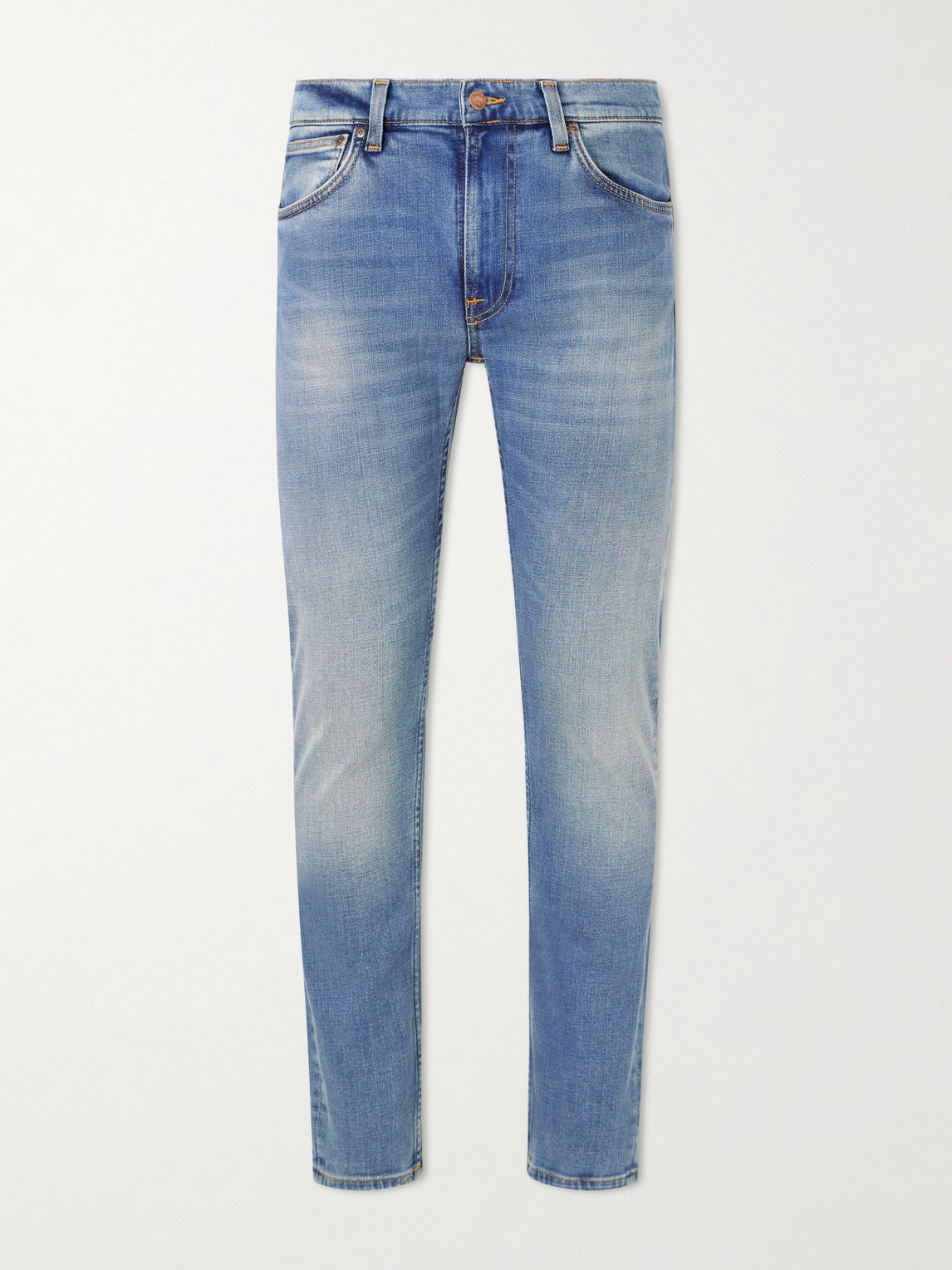 Lean Dean Slim-Fit Tapered Organic Stretch-Denim Jeans