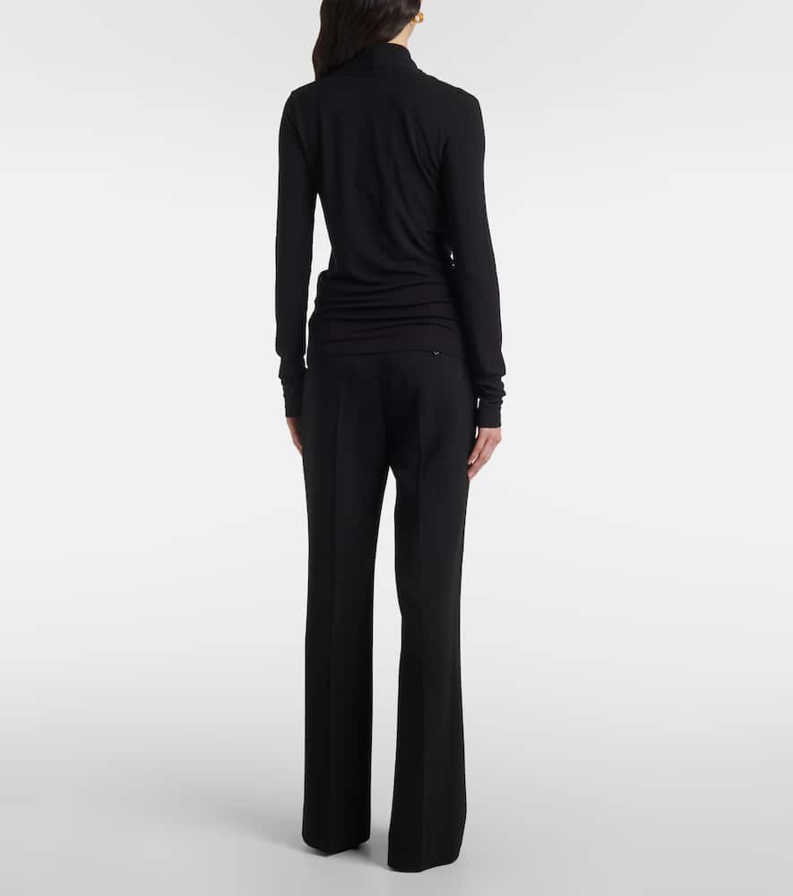 Toteme Draped jersey top