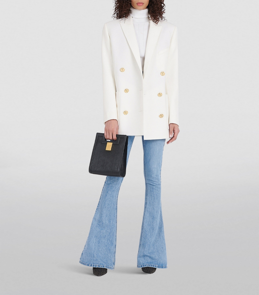 Wool Double-Breasted Blazer