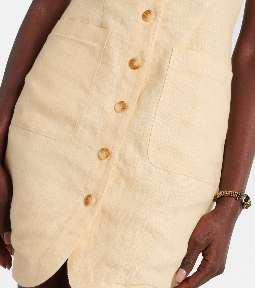 Emma linen minidress