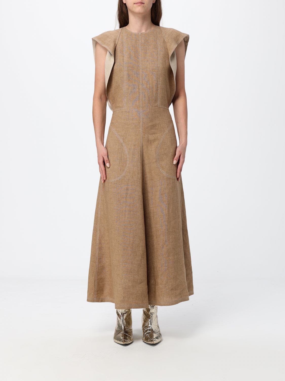 Dress Woman color Hazel