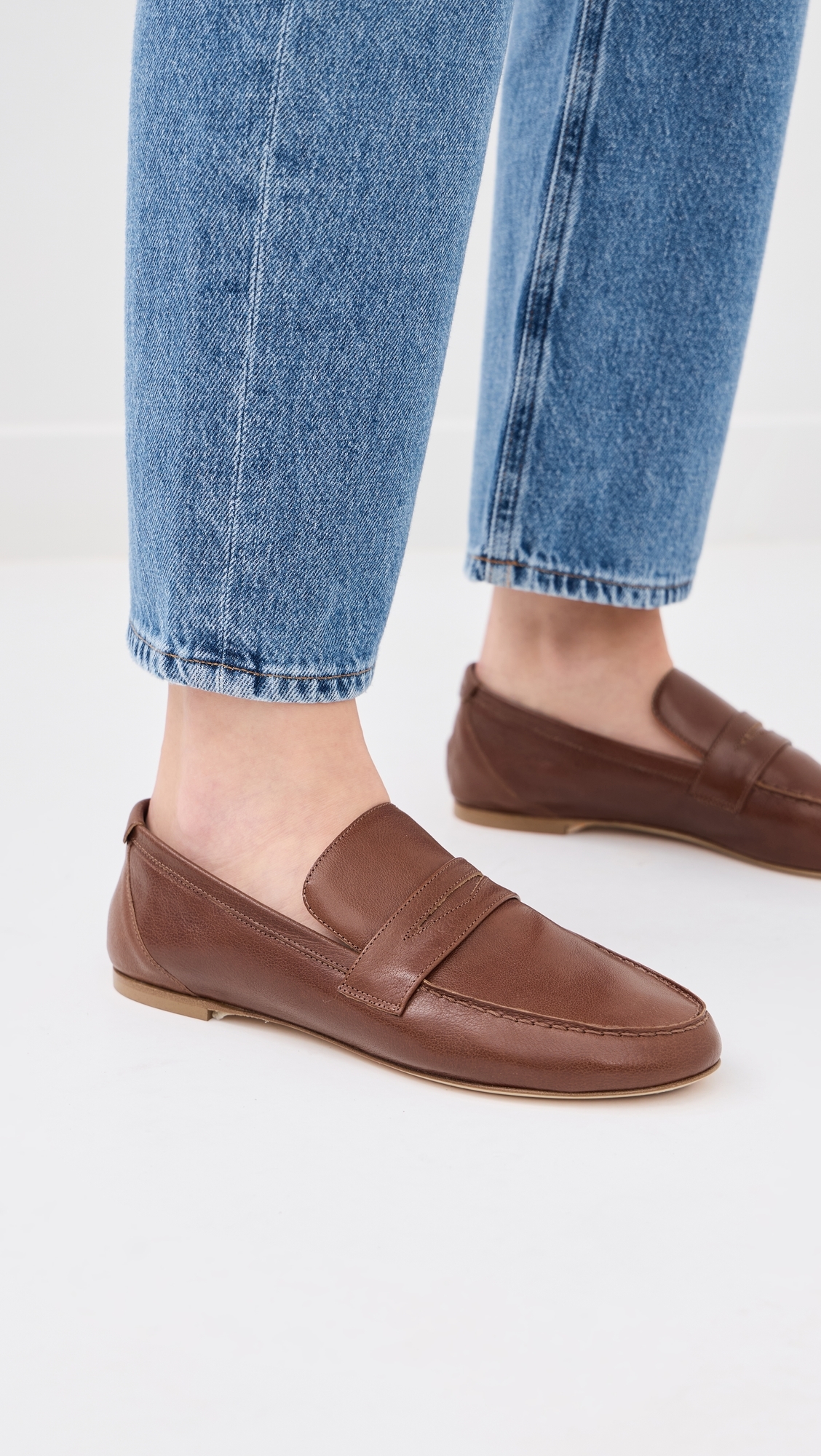 The Penny Loafers Brown