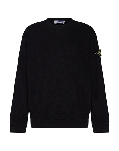 Man Sweatshirt Black Size L Cotton