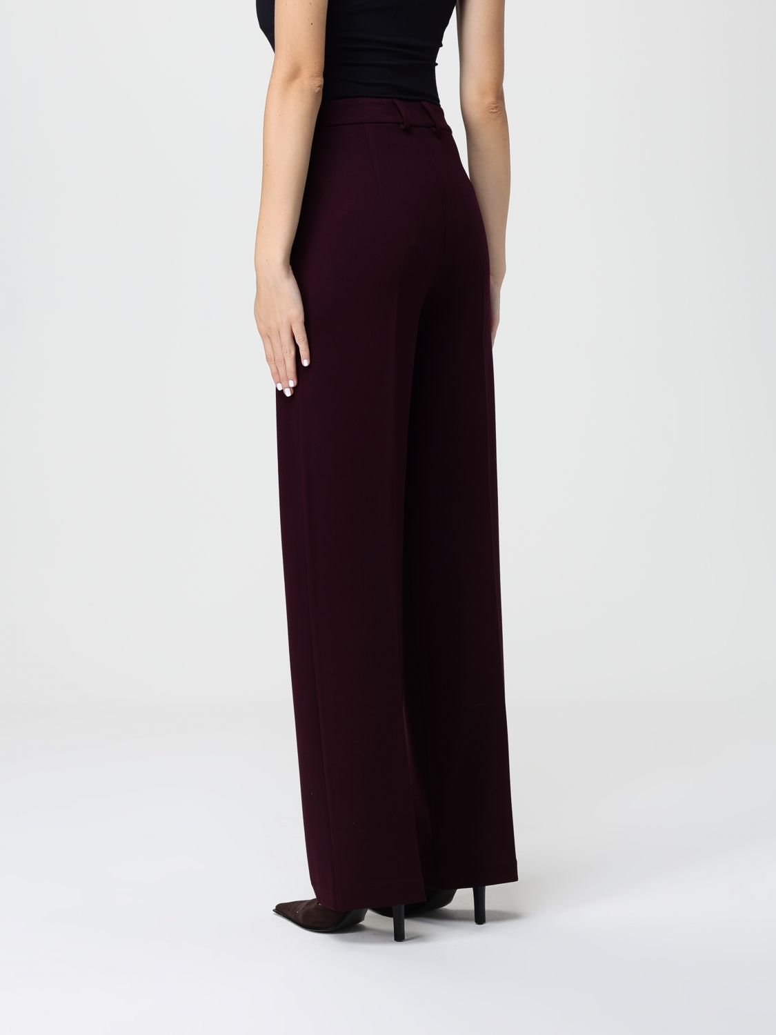 Pants Woman color Wine