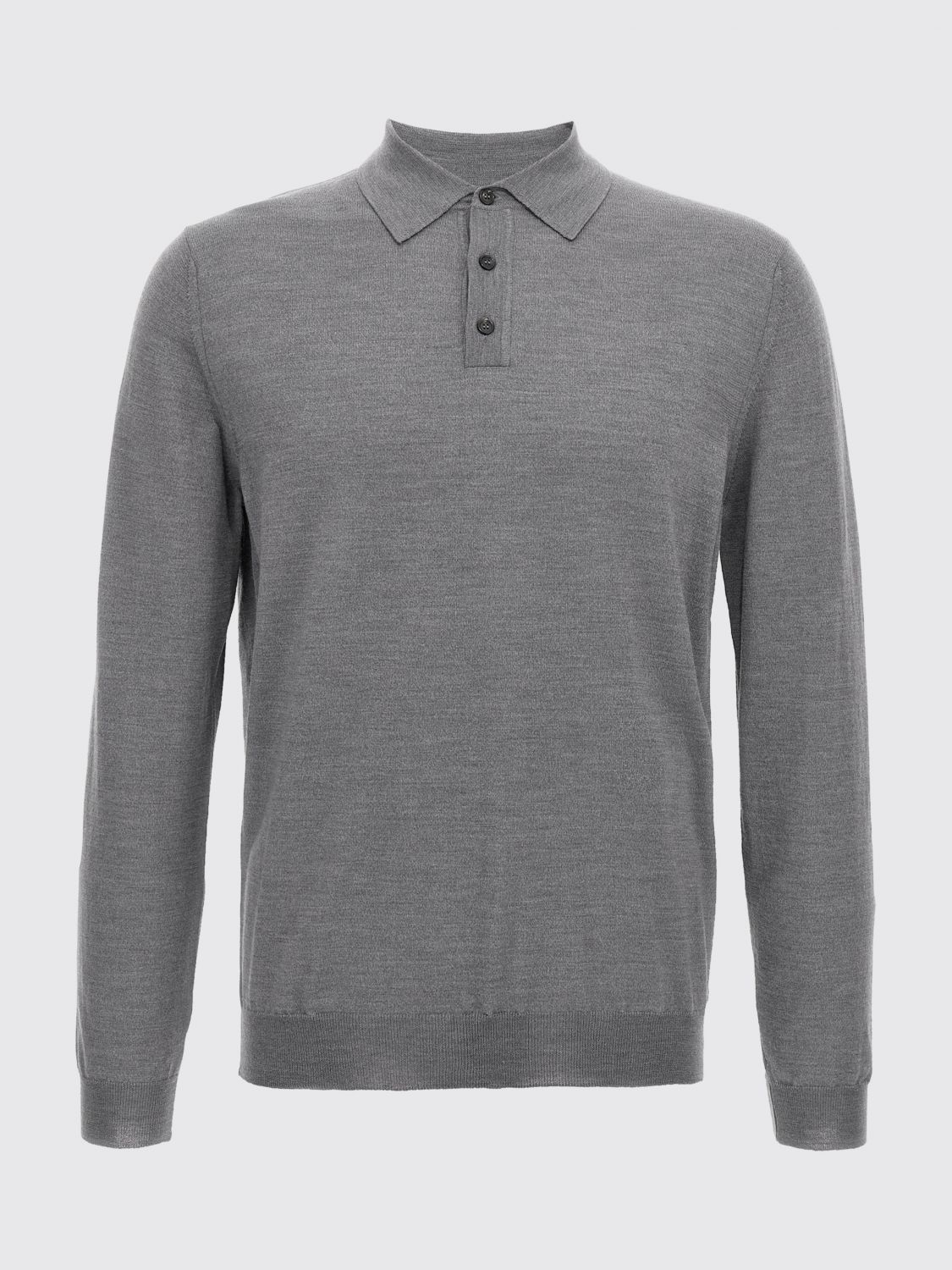 Polo Shirt Men color Grey