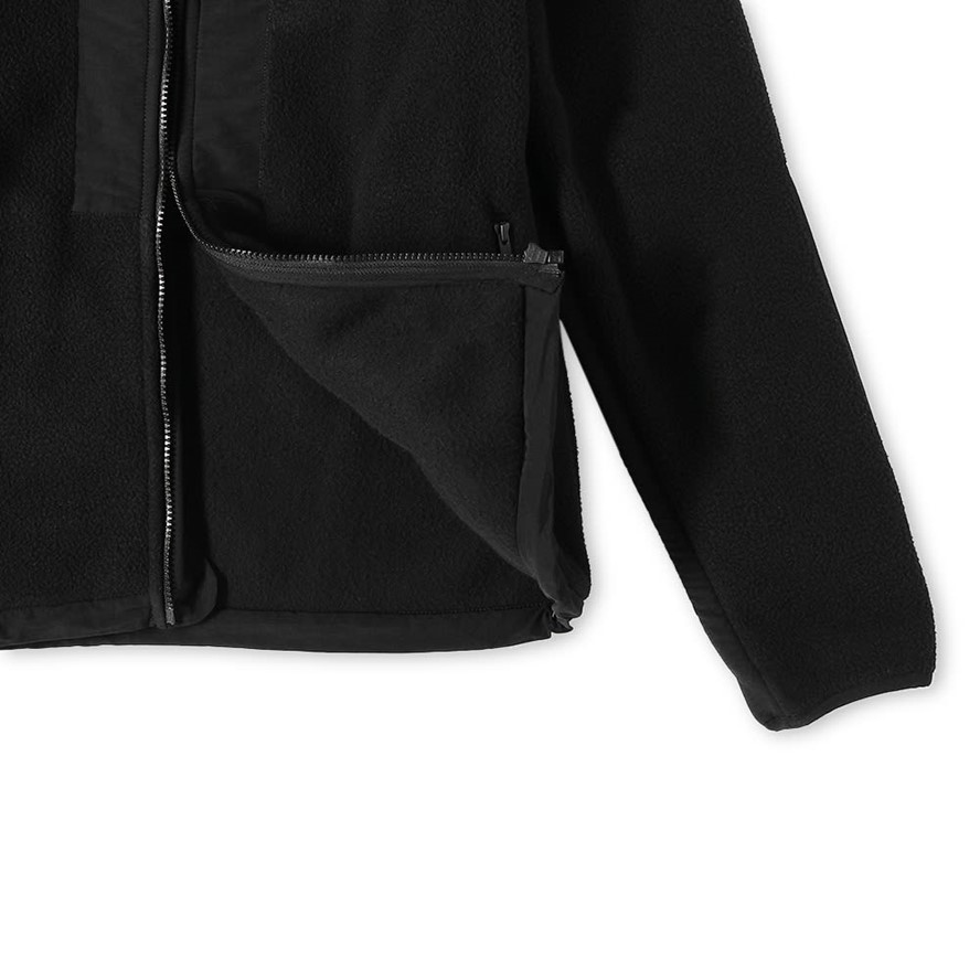 Logo Embroidered Zip-up Jacket