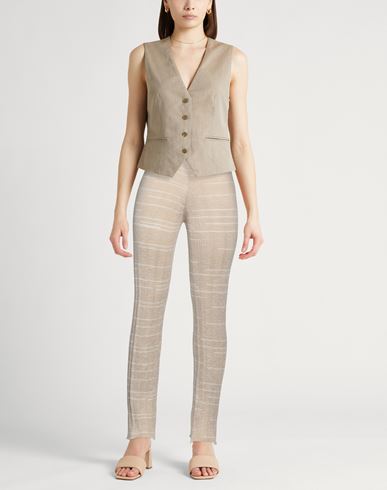 Woman Pants Beige