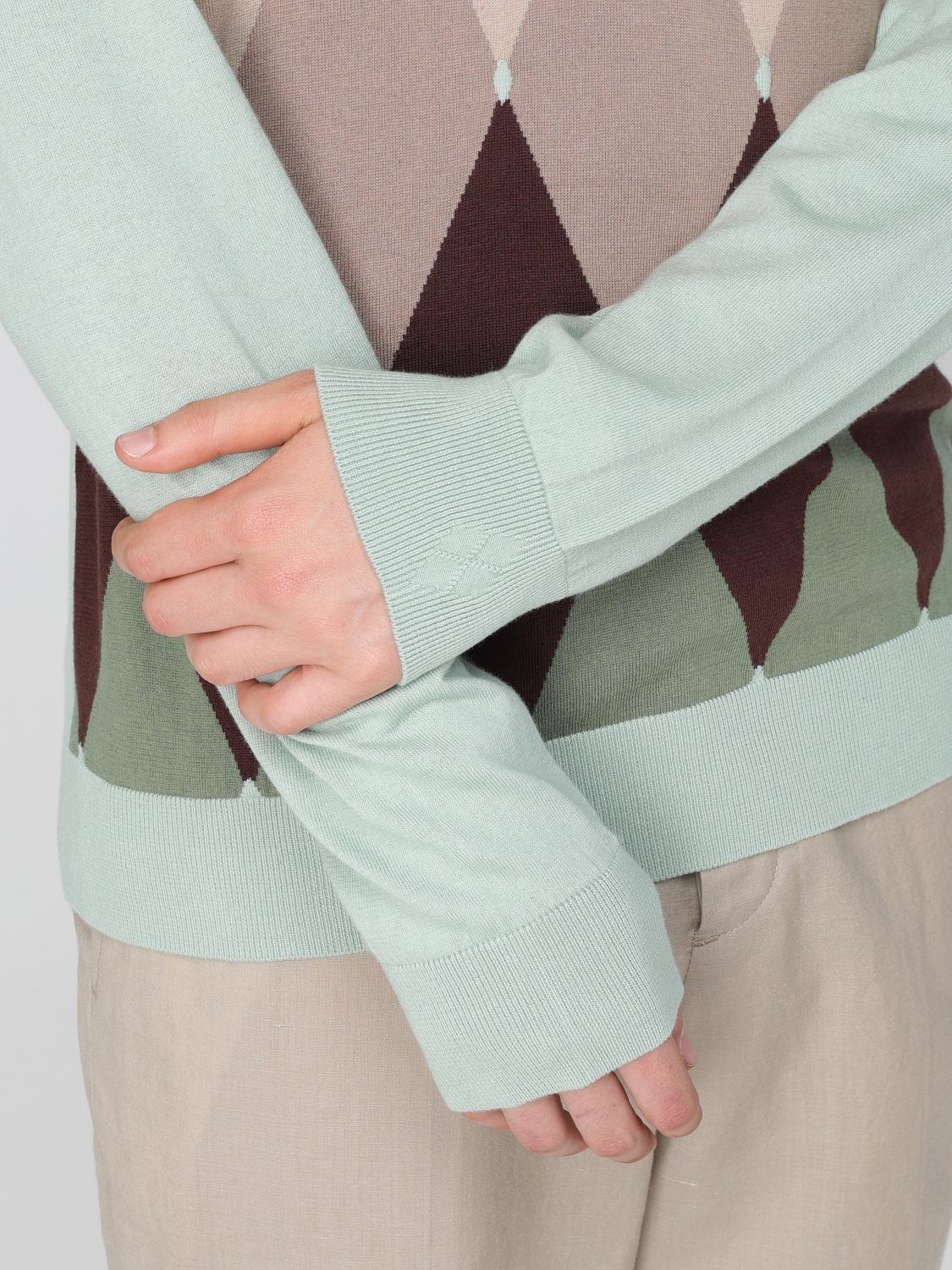 Cardigan BALLANTYNE Men color Green