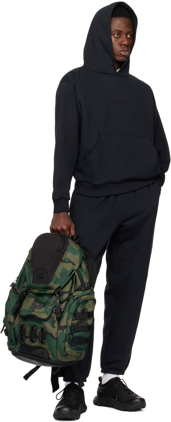 Oakley Black Embroidered Sweatpants