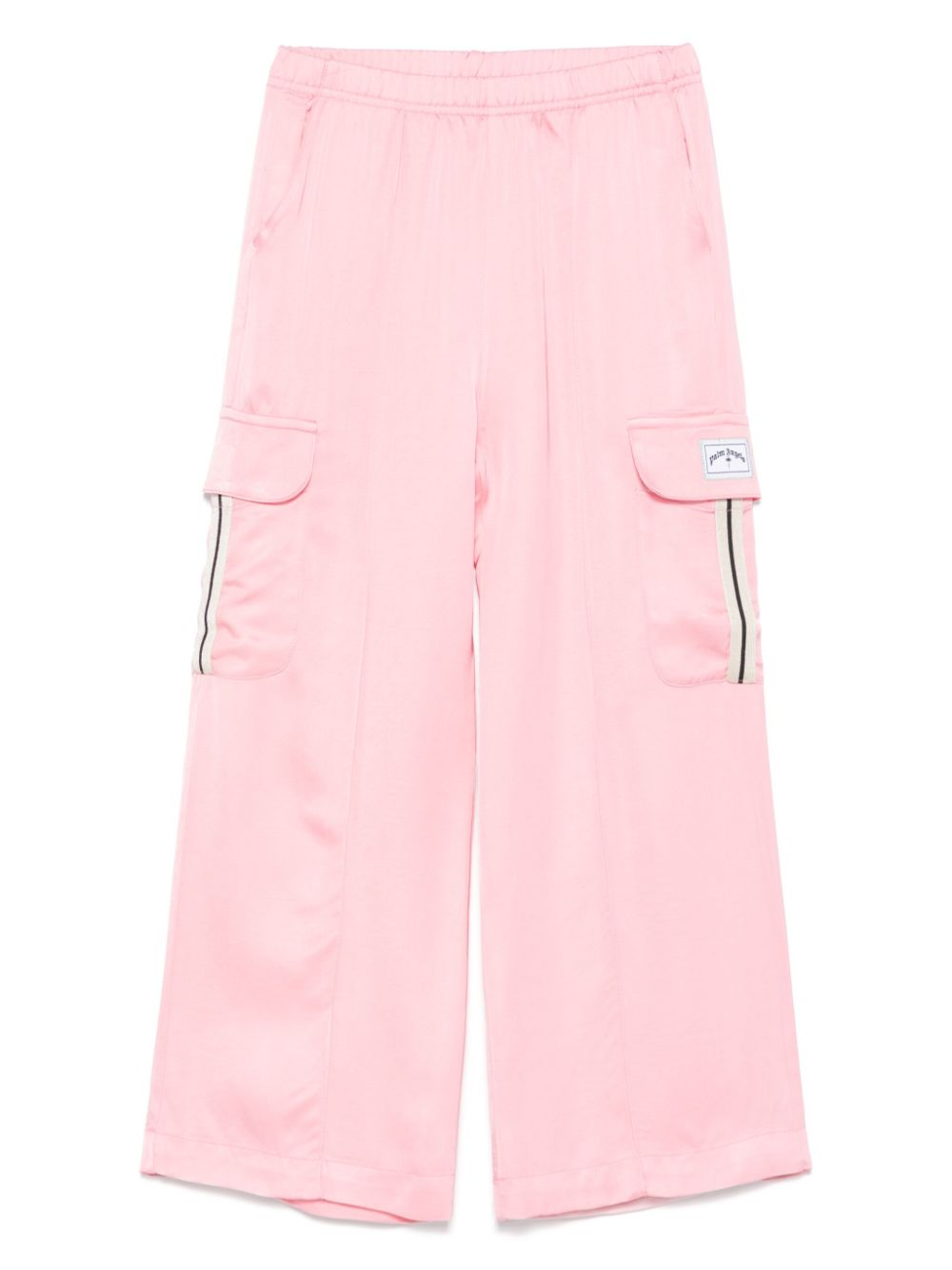 Satin cargo pants - Pink