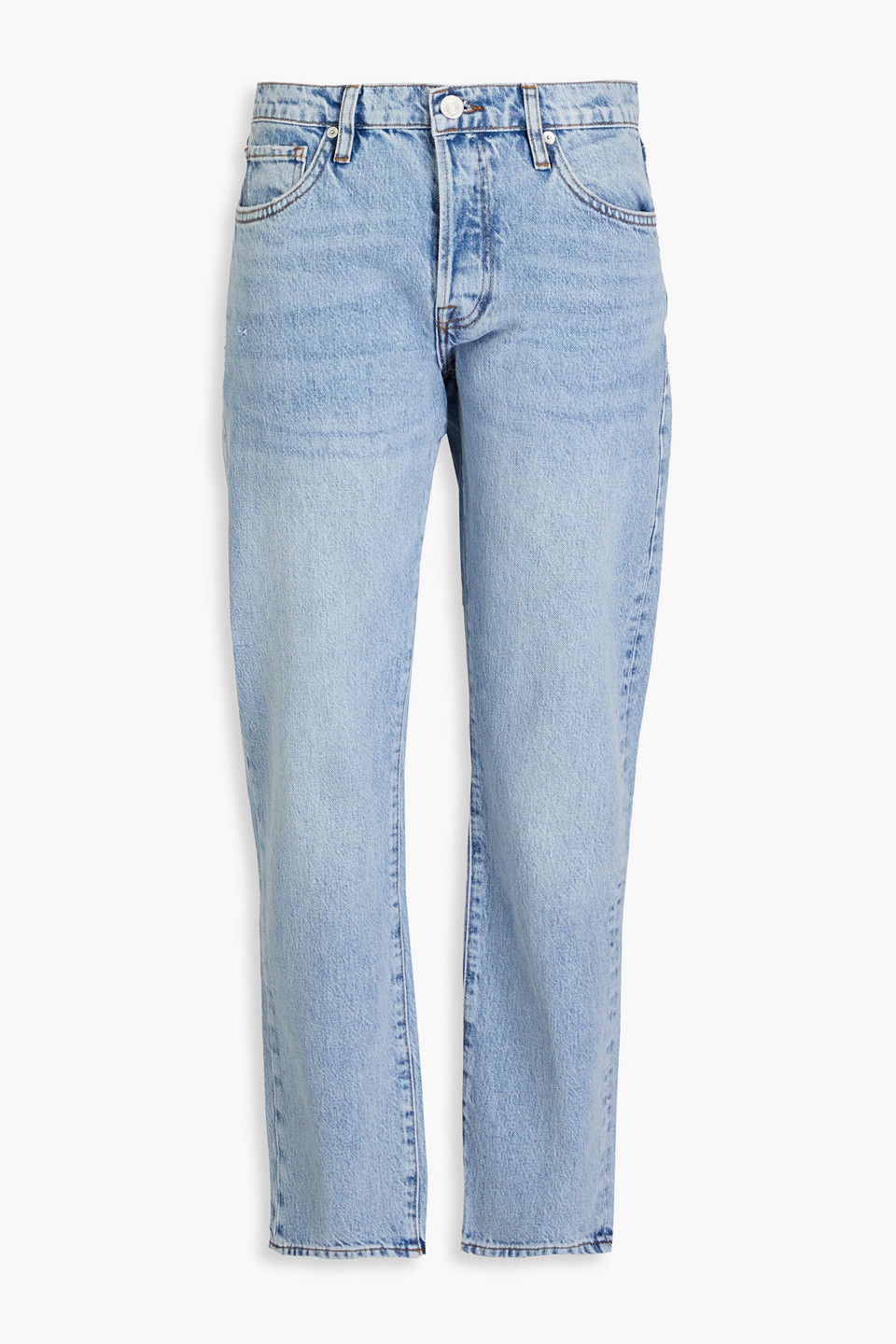 Le Slouch high-rise straight-leg jeans