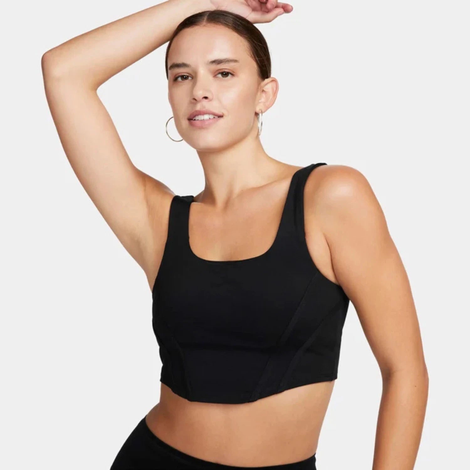 Sportswear Sports Bra Women Black Padded Light Support Active JAX115