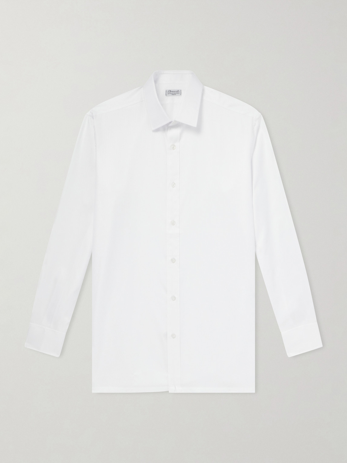 Cotton-Herringbone Shirt