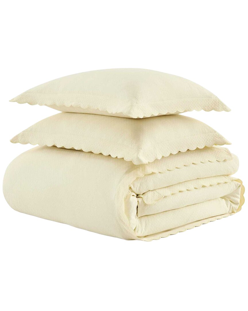 Signature Scallop Duvet Set
