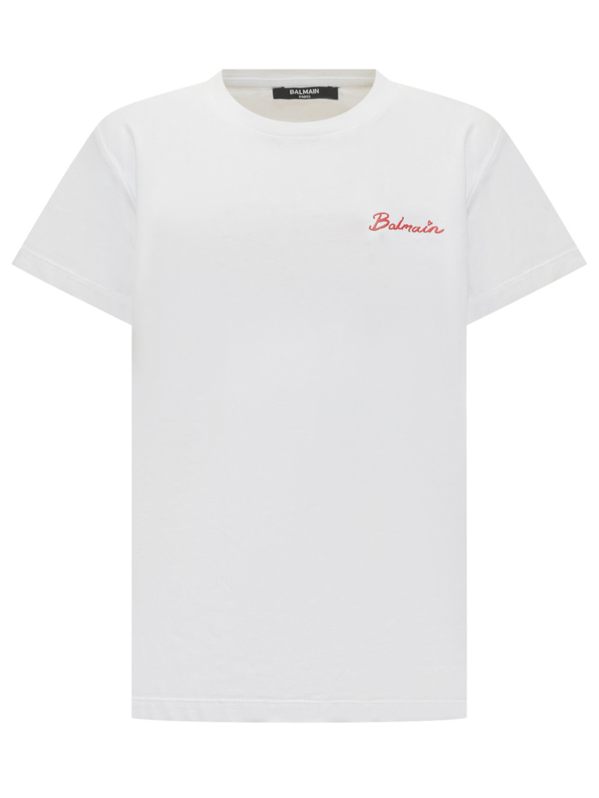 Kids White Logo T-Shirt