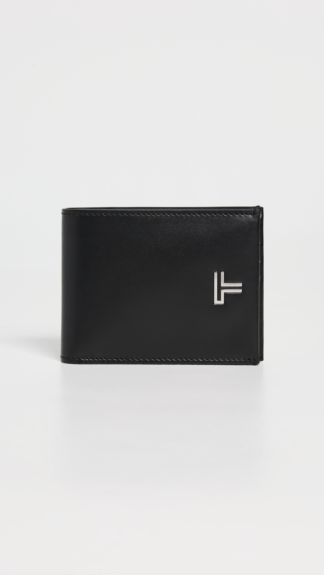 Double Billfold Wallet Black Noir One Size