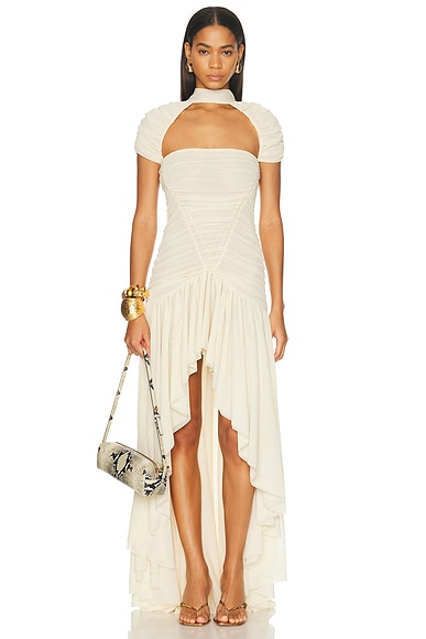 SIEDRES Roxy Dress in Ecru - Cream. M also in
