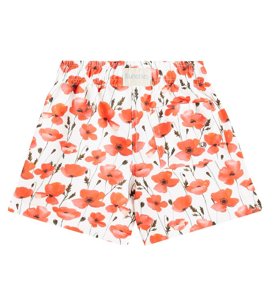 Suncracy Baby Valencia floral smocked swimsuit
