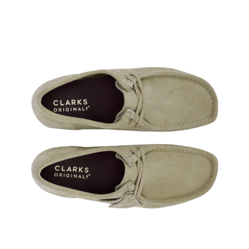Wallabee suede loafers