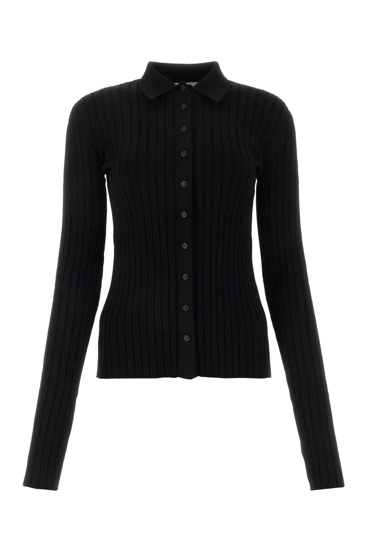 Camicia Cardigan — Black