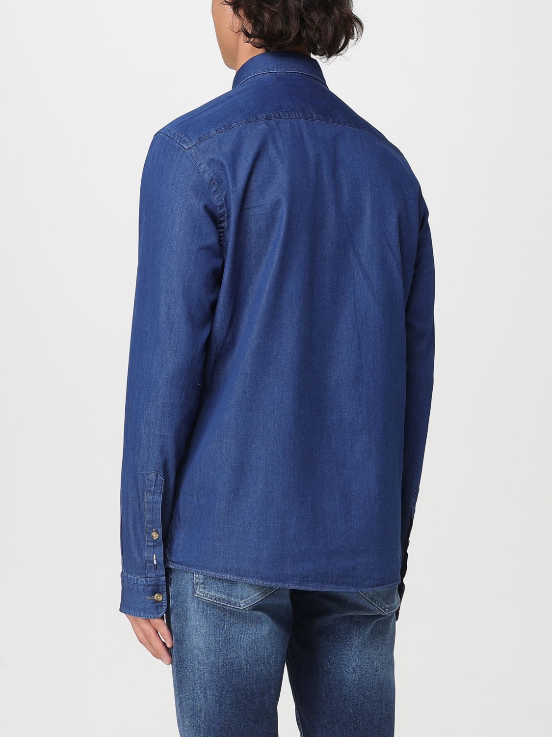 Shirt Men color Blue