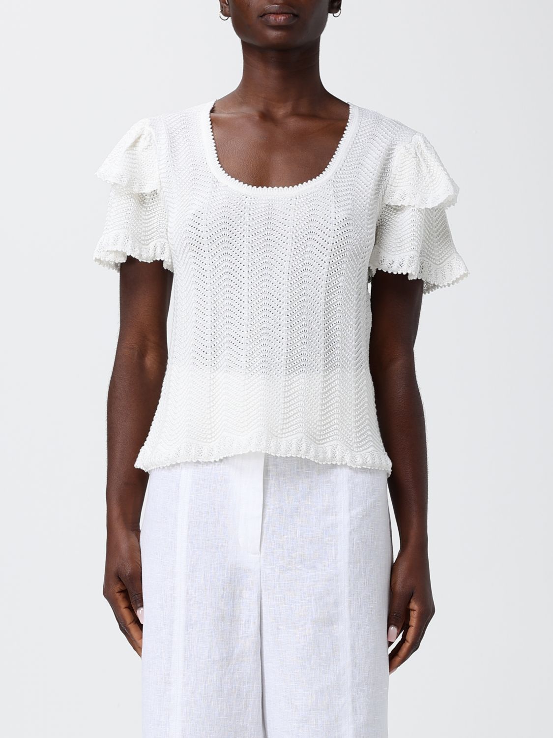 T-Shirt Woman color White