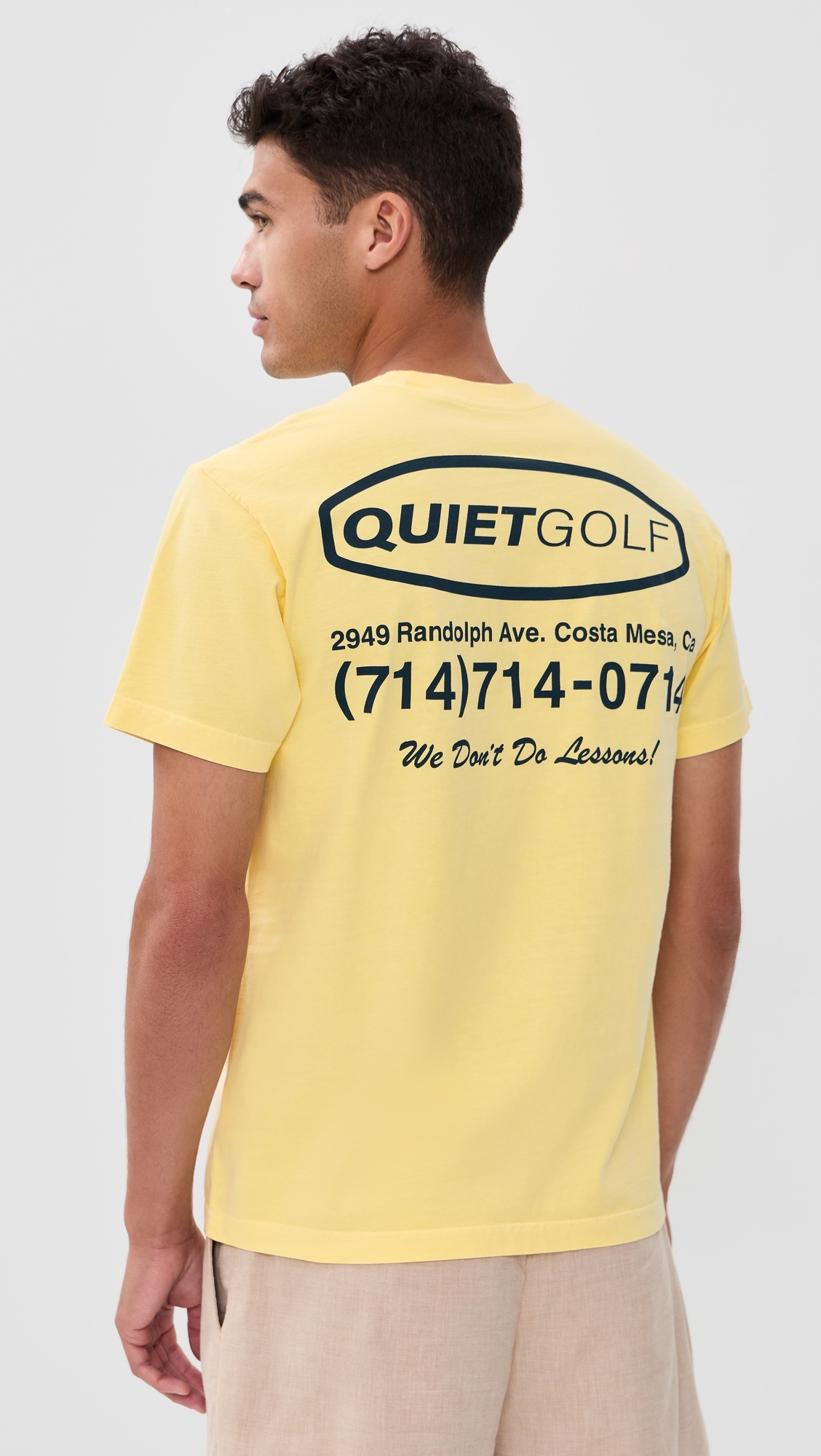 Pro Shop T-Shirt Yellow