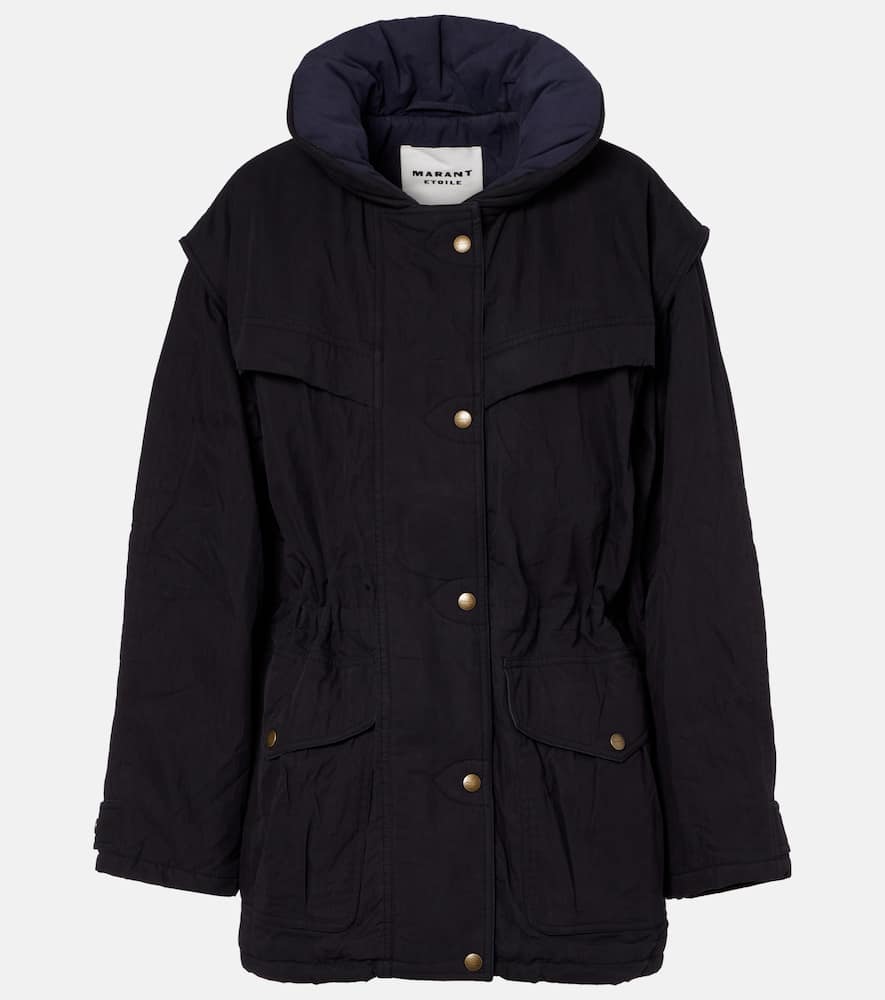 Damone hooded cotton-blend jacket