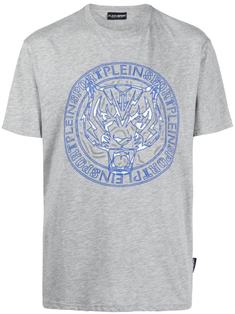 Tiger-print T-shirt - Grey
