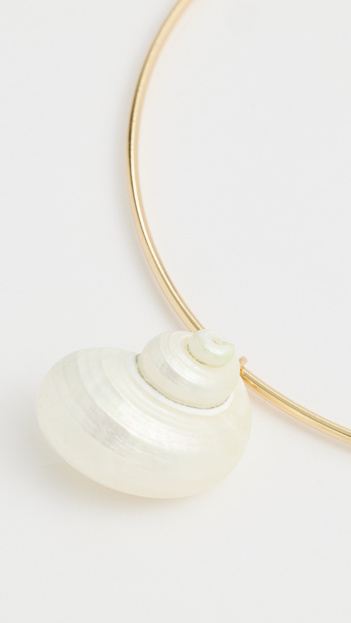 Santana Shell Collar Necklace Pearl One Size