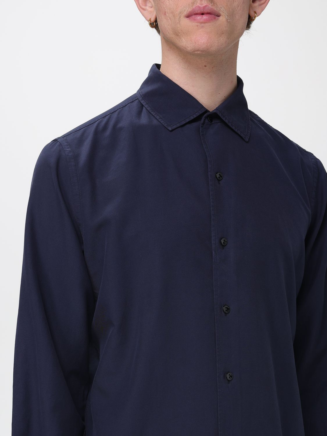 Shirt Men color Navy