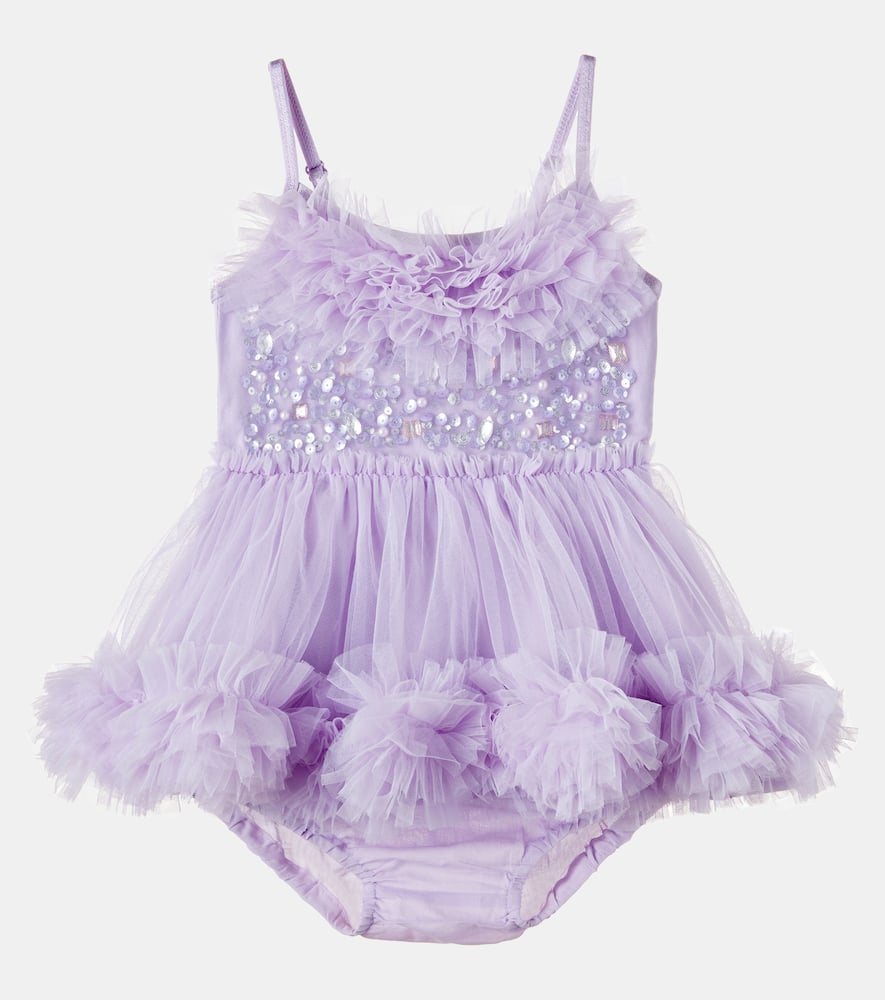 Baby Celestial Shine dress and bloomers set