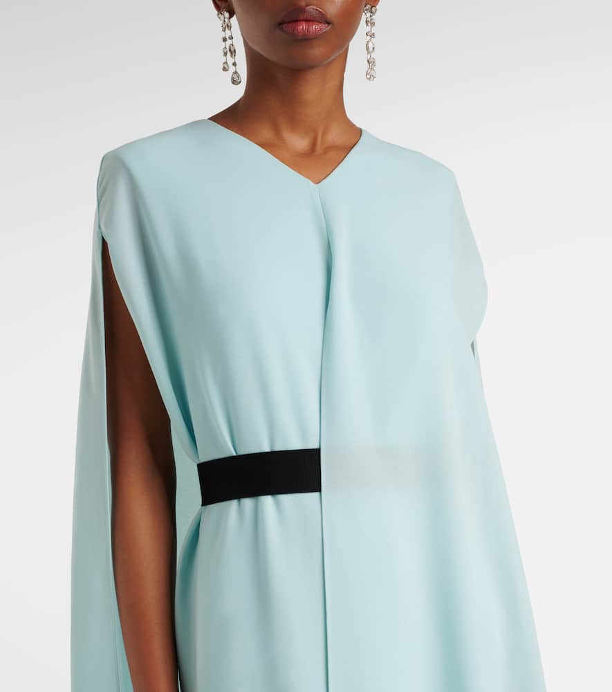 Fyera crêpe maxi dress