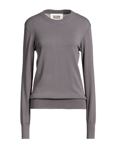 Woman Sweater Grey Size L Viscose, Polyester