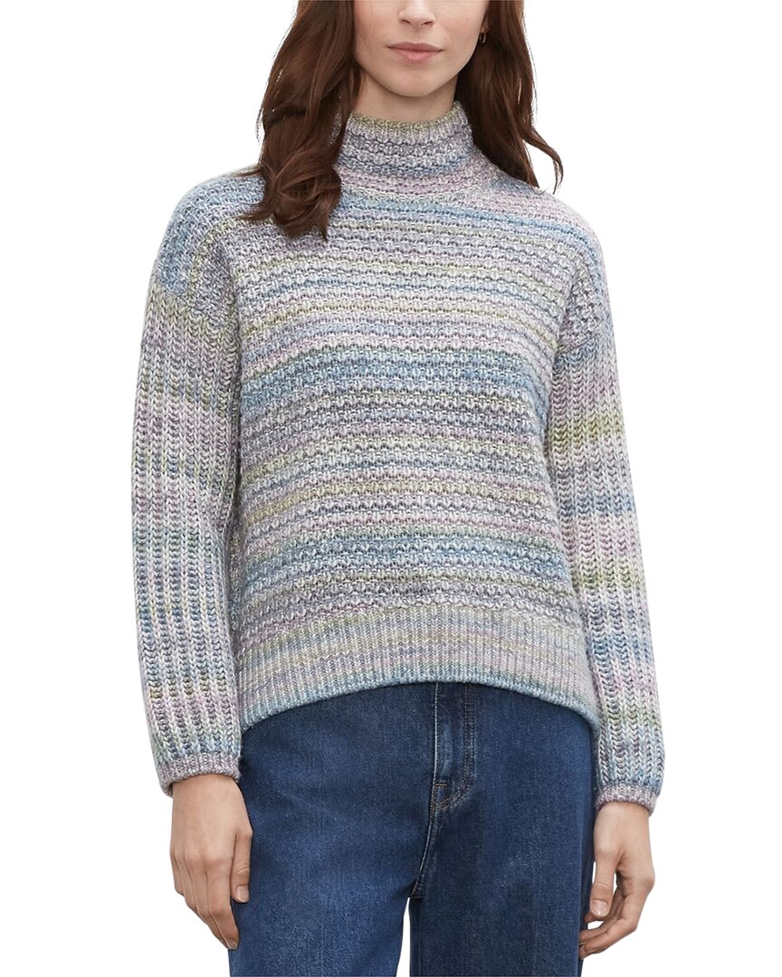 Spacedye Texture Wool-Blend Top